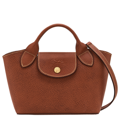&Eacute;pure XS Tote bag , Brown - Leather