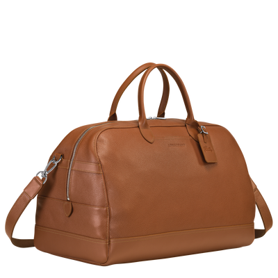 Le Foulonn&eacute; Travel bag L, Caramel