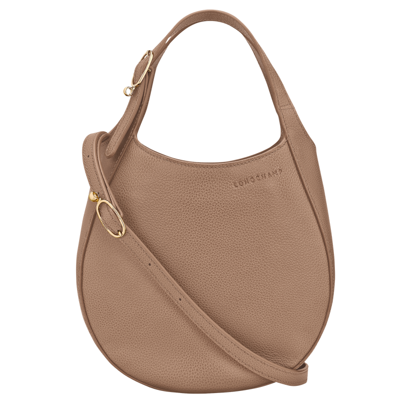 Le Foulonné S Handbag , Biscuit - Leather  - View 4 of  4