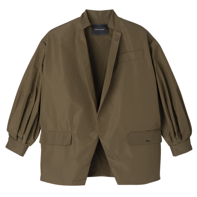 Kimono jacket , Artichoke - Techno taffeta  - View 1 of  6