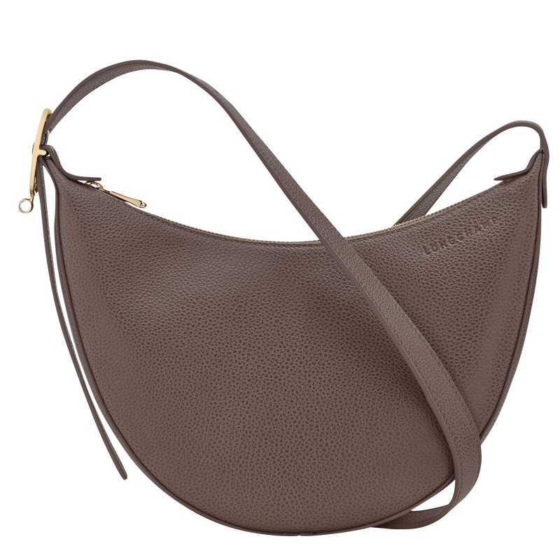 Le Foulonné S Crossbody bag , Taupe - Leather  - View 1 of  6