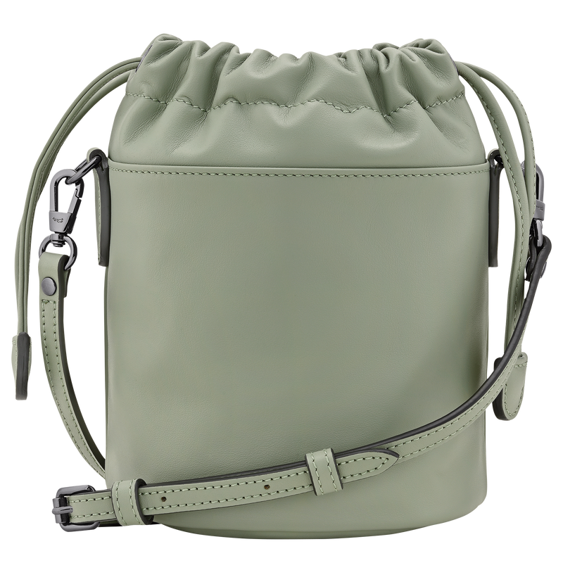 Le Pliage Xtra XS Bucket bag , Tundra - Leather  - View 4 of  6