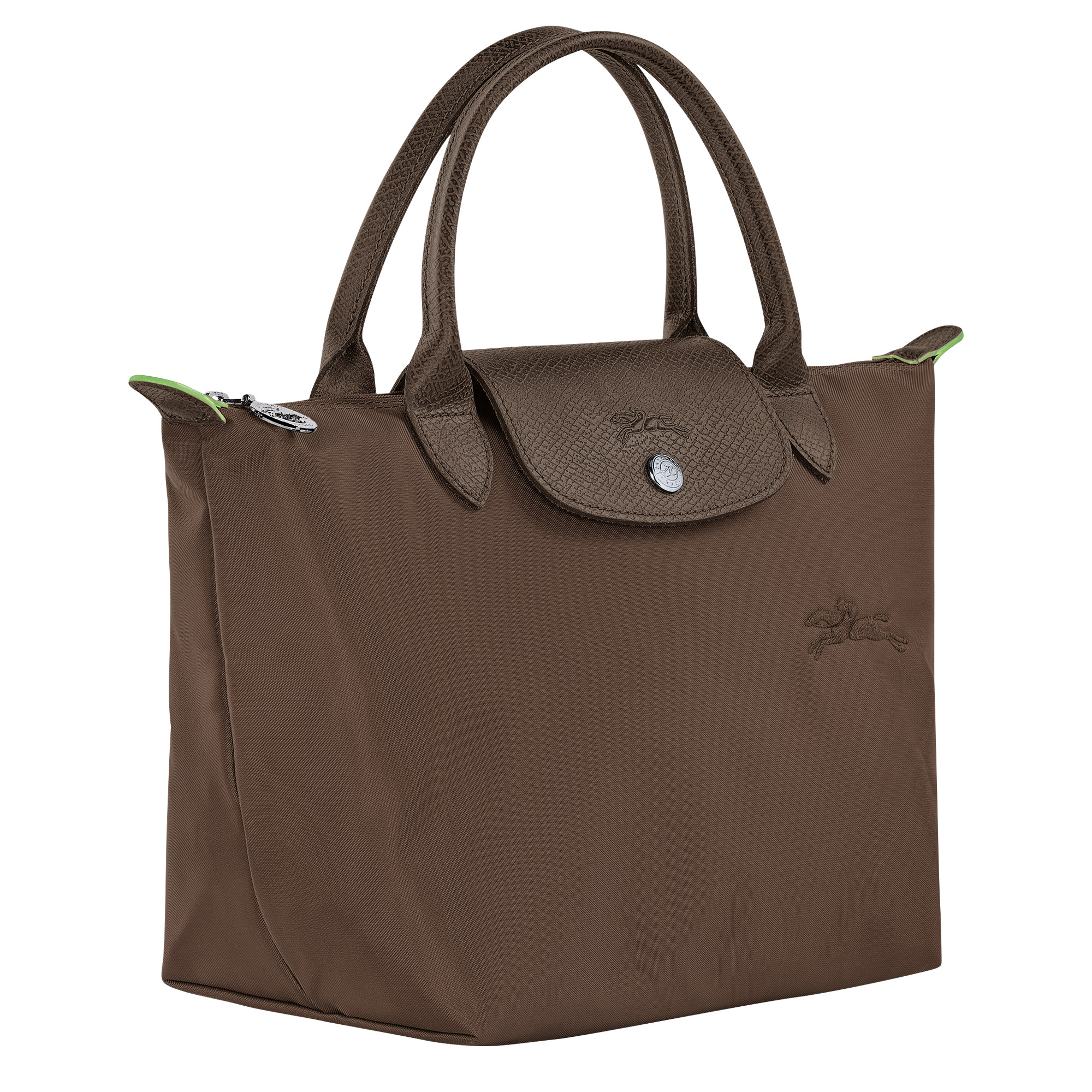 手提包 S, 泥土色 - 查看 3
        7 - 放大 Le Pliage Green 手提包 S, 泥土色