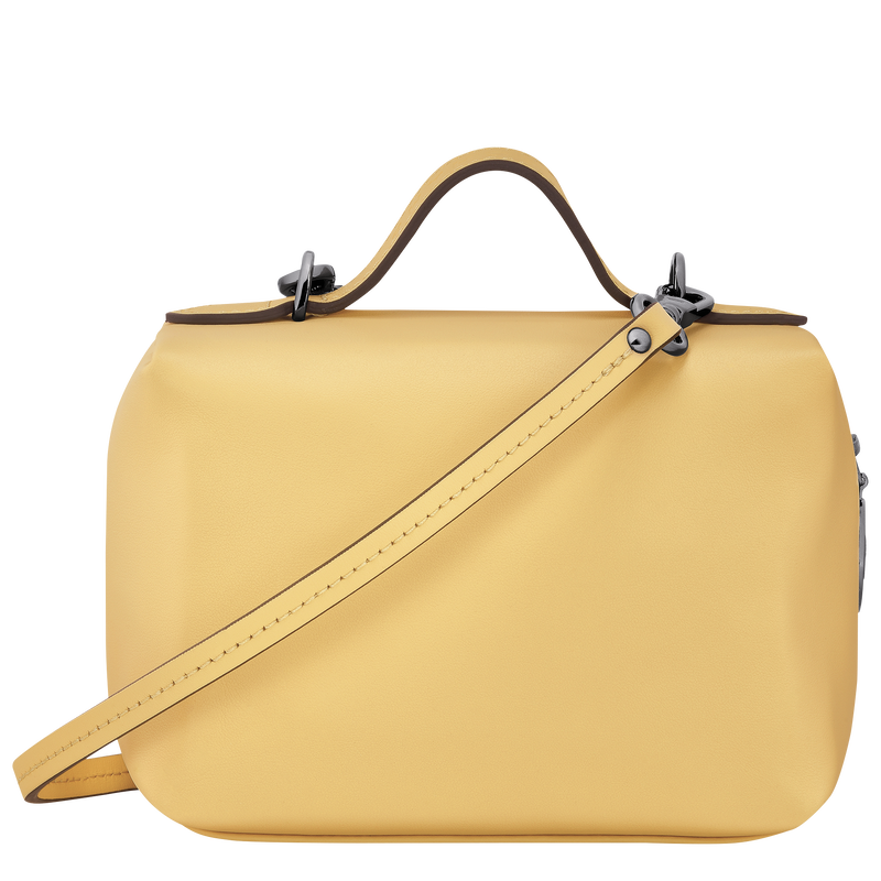 Le Pliage Xtra XS 迷你斜挎包 , 小麦黄 - 皮革  - 查看 4 5
