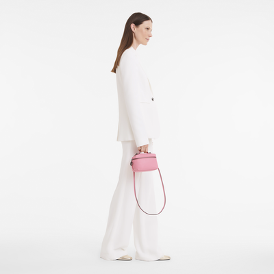 Le Pliage Xtra XS 迷你斜挎包 , 粉红色 - 皮革