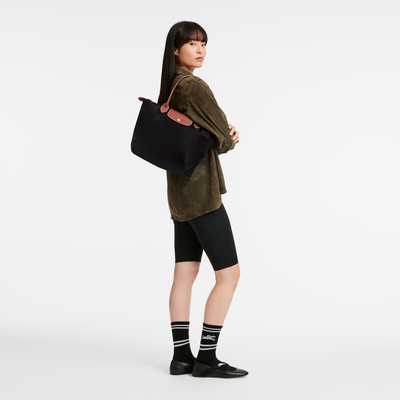 Le Pliage Original M 托特包 , 黑色 - 再生帆布