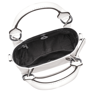 Longchamp 3D 手提包 XS, 白色