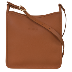 Le Foulonné M Crossbody bag , Caramel - Leather