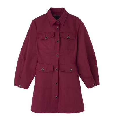 Dress , Beetroot - Canvas