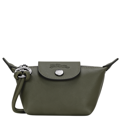 Le Pliage Xtra 零钱包 , 冷杉色 - 皮革