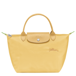 Le Pliage Green S 小号手提包 , 小麦黄 - 再生帆布