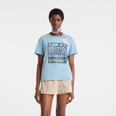 null T-shirt, Sky Blue