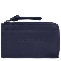 Longchamp 3D 卡夹 , 浆果紫 - 皮革