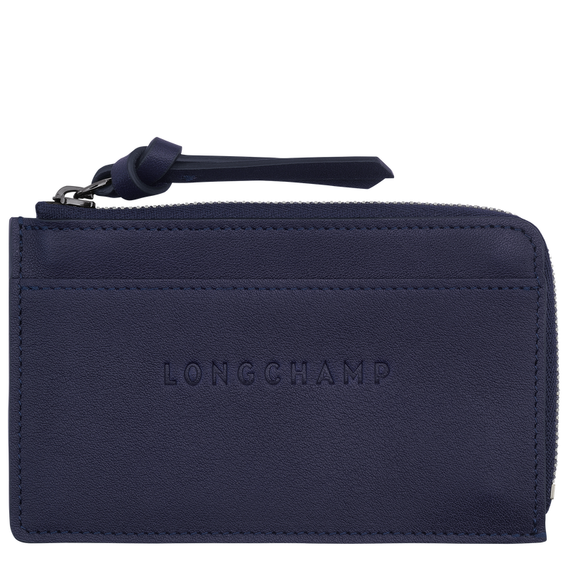 Longchamp 3D Card holder , Bilberry - Leather  - View 1 of  2
