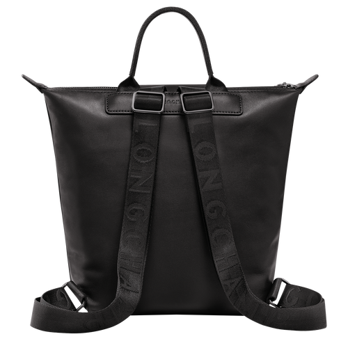 Le Pliage Xtra S Backpack , Black - Leather - View 4 of  6