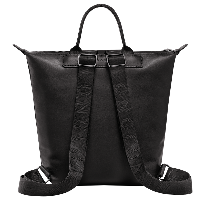 Le Pliage Xtra S Backpack , Black - Leather  - View 4 of  6