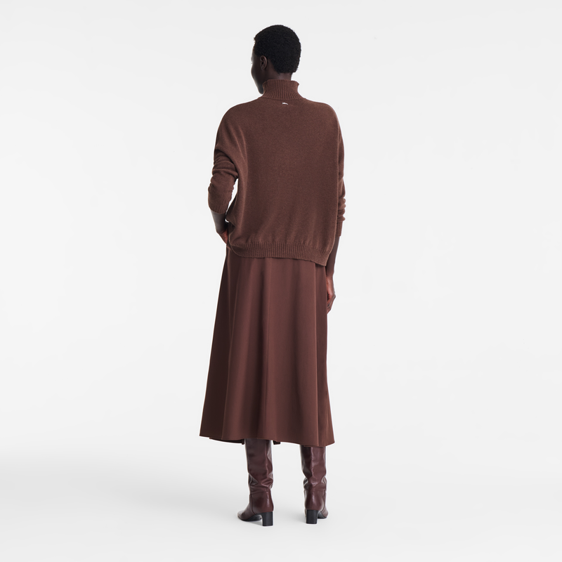 高领毛衣 , 咖啡棕 - 其他  - 查看 3 5