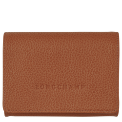 Le Foulonné系列 零钱包 , 淡红褐色 - 皮革