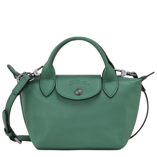 Le Pliage Xtra XS Handbag , Sage - Leather - View 1 of  5