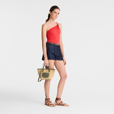 Le Pliage 系列 XS 手提包 , 洋蓟绿 - 帆布
