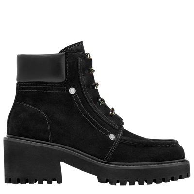 La Baroudeuse 靴履 , 黑色 - 皮革