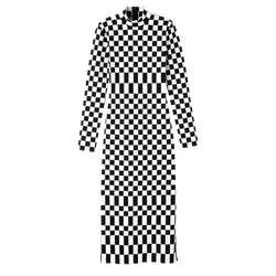 2023 秋冬系列 连衣裙 , 黑/白色 - 其他