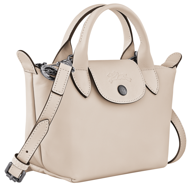 Le Pliage Xtra XS 手提包 , 米白色 - 皮革  - 查看 3 6