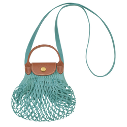 Le Pliage Filet XS 迷你斜挎包 , 珊瑚色 - 帆布