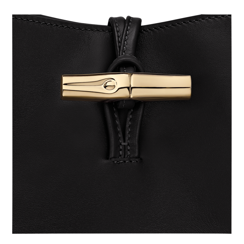 Le Roseau M Hobo bag , Black - Leather  - View 6 of  6