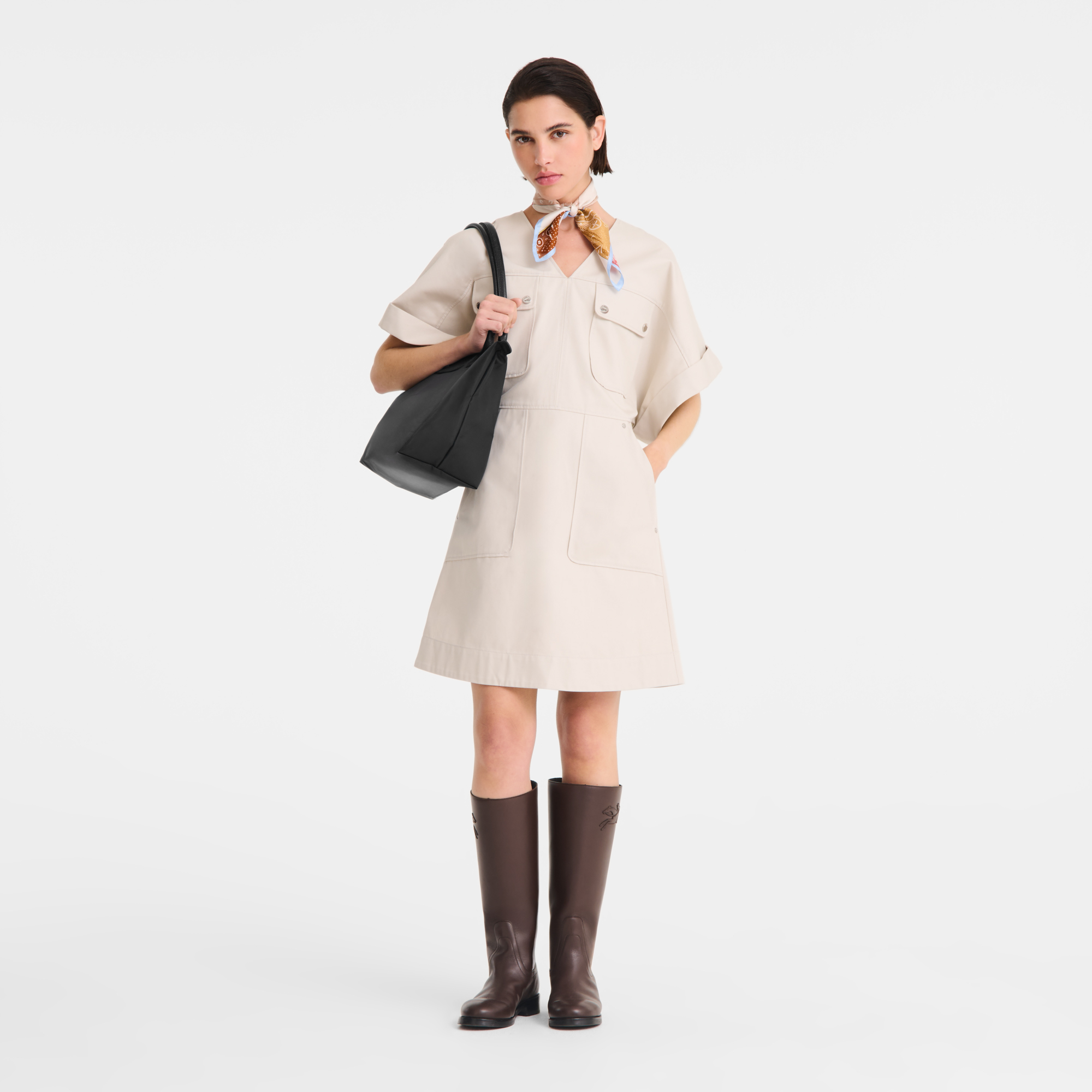 Le Pliage One 托特包 M, 黑色