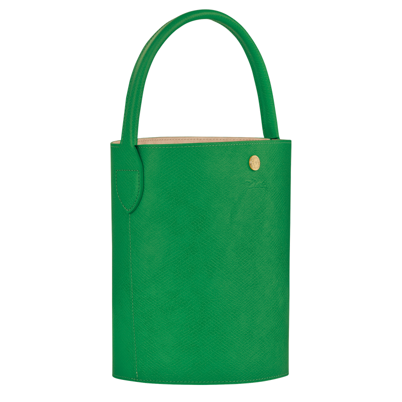Épure S Bucket bag , Green - Leather  - View 3 of  5