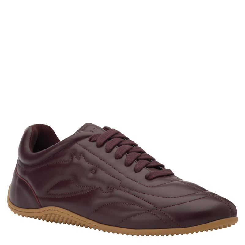 On-The-Go 运动鞋 , 勃艮第色 - 皮革  - 查看 3 7