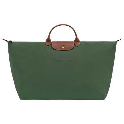 Le Pliage Original XL 旅行包 , 英伦绿 - 再生帆布