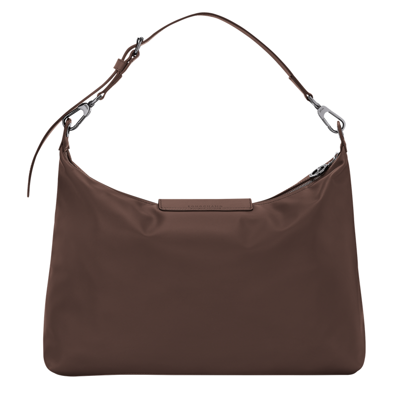 Le Pliage Xtra XL Hobo bag , Mocha - Leather  - View 3 of  5