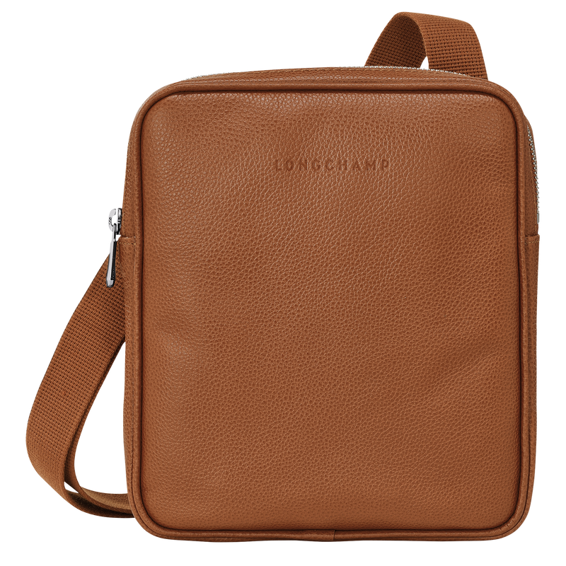 Le Foulonné XS Crossbody bag , Caramel - Leather  - View 1 of  5