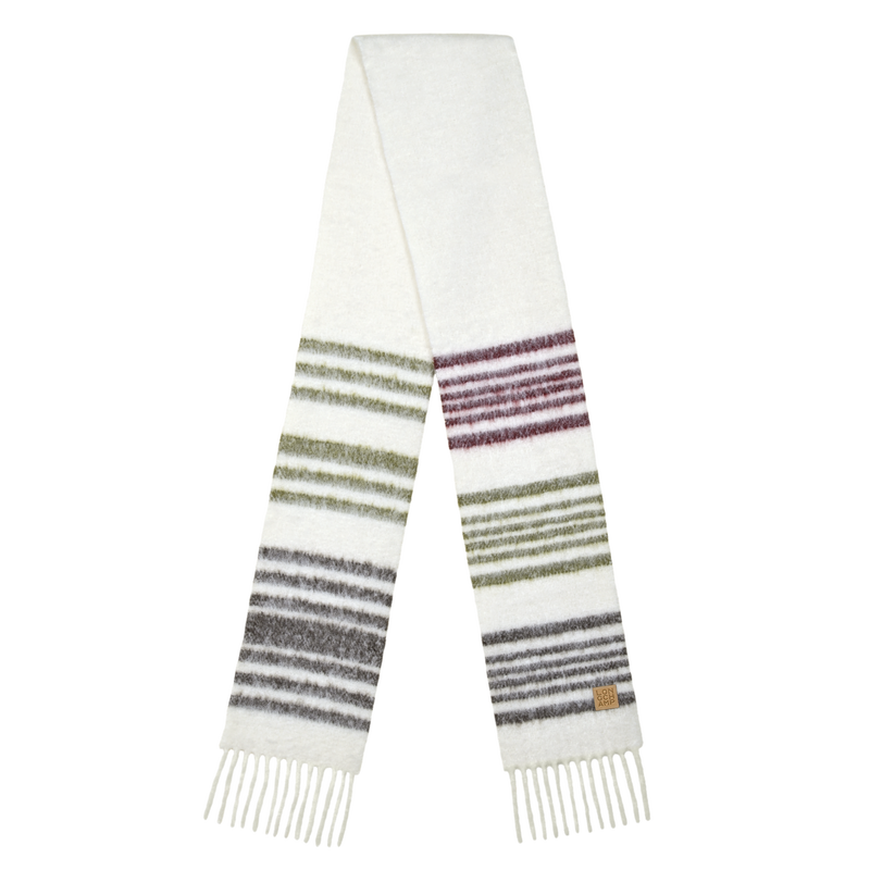 Twist Hivernal Stole , Tundra - Blended alpaga  - View 1 of  2