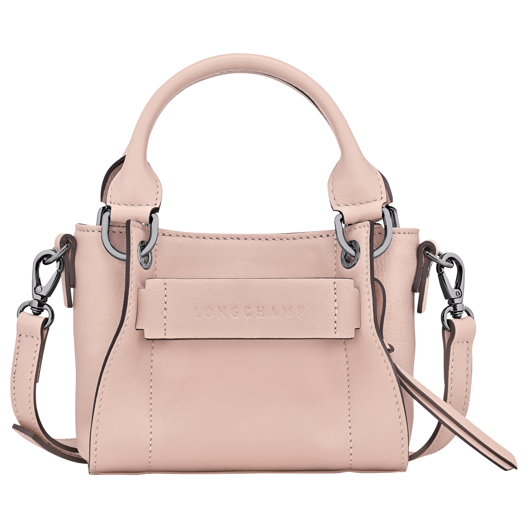 Handbag XS, Petal Pink - View 1 of
2 - zoom in Longchamp 3D Handbag XS, Petal Pink