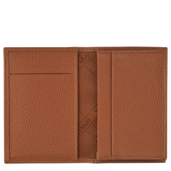 Le Foulonné Card holder , Caramel - Leather