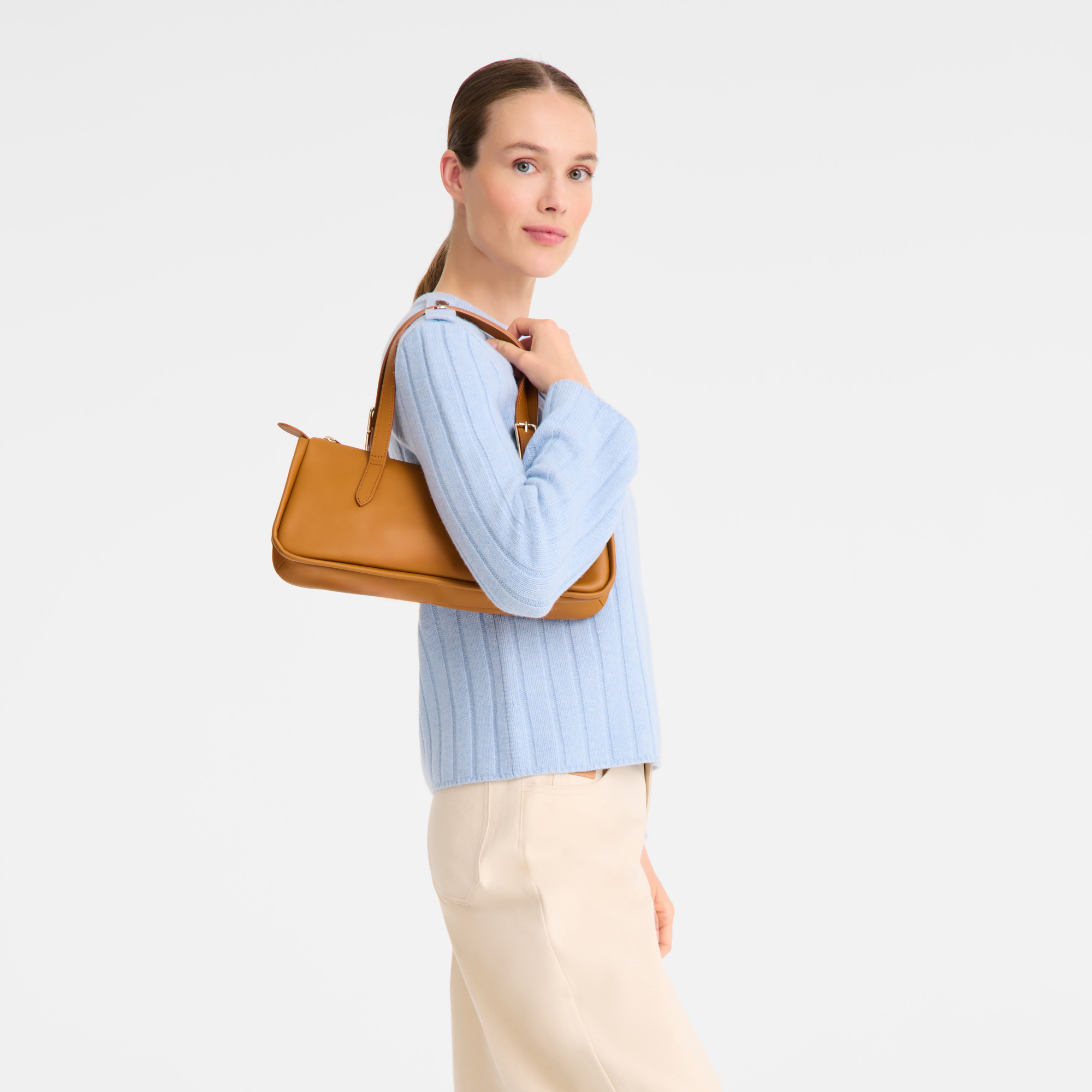 Looong Shoulder bag L, Caramel