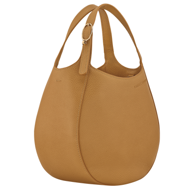 Le Foulonné Handbag S, Nutmeg