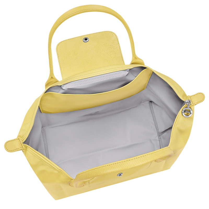 Le Pliage One L Tote bag , Lime - Canvas  - View 5 of  7