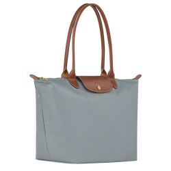 Le Pliage Original L 大号单肩包 , 精钢色 - 再生帆布