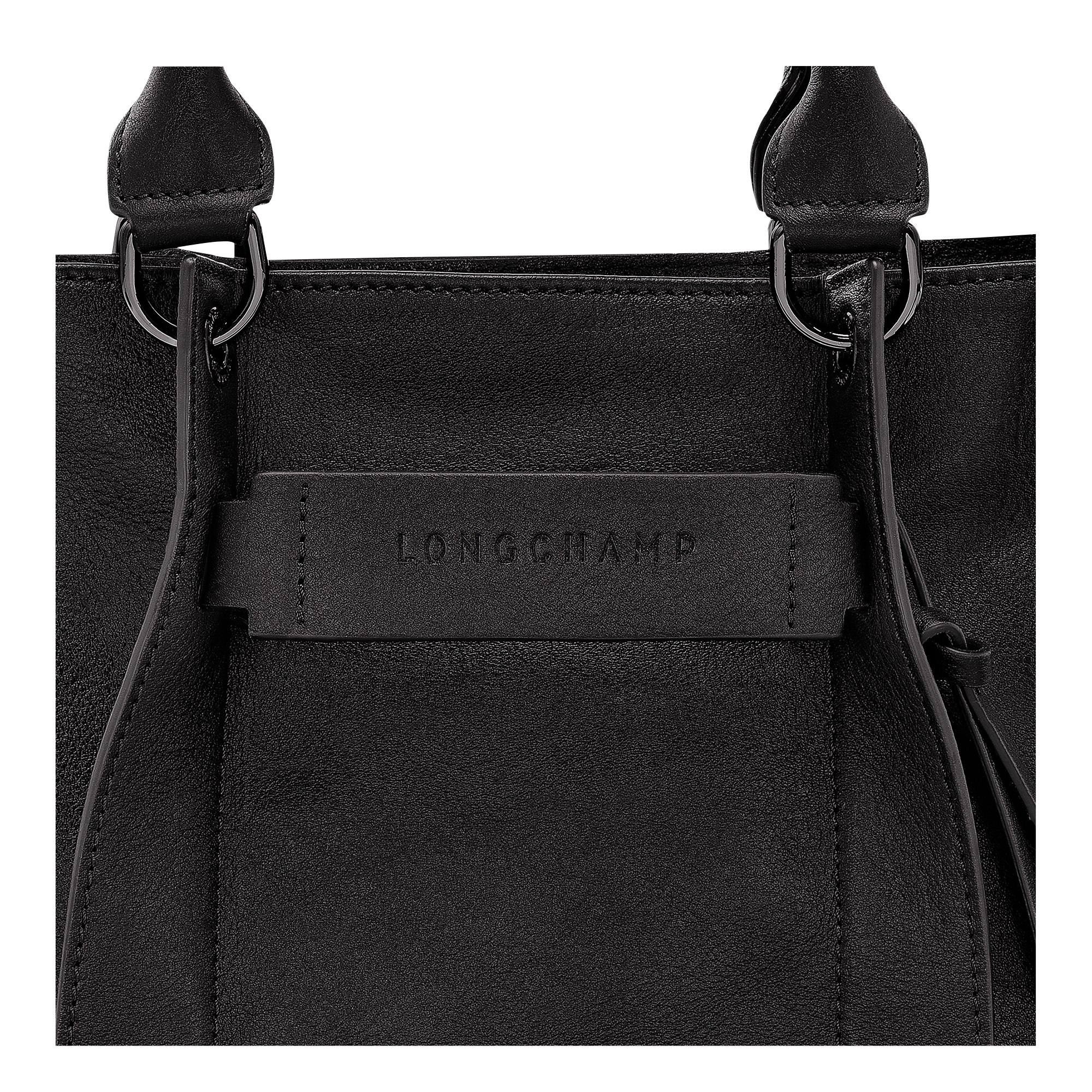 Longchamp 3D 手提包 S, 黑色