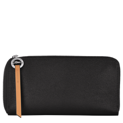 Wallet with zip around