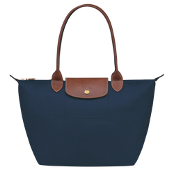 Le Pliage Original M 小号单肩包 , 海军蓝色 - 再生帆布