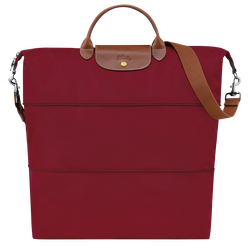 Le Pliage Original 可扩展旅行包 , 红色 - 再生帆布
