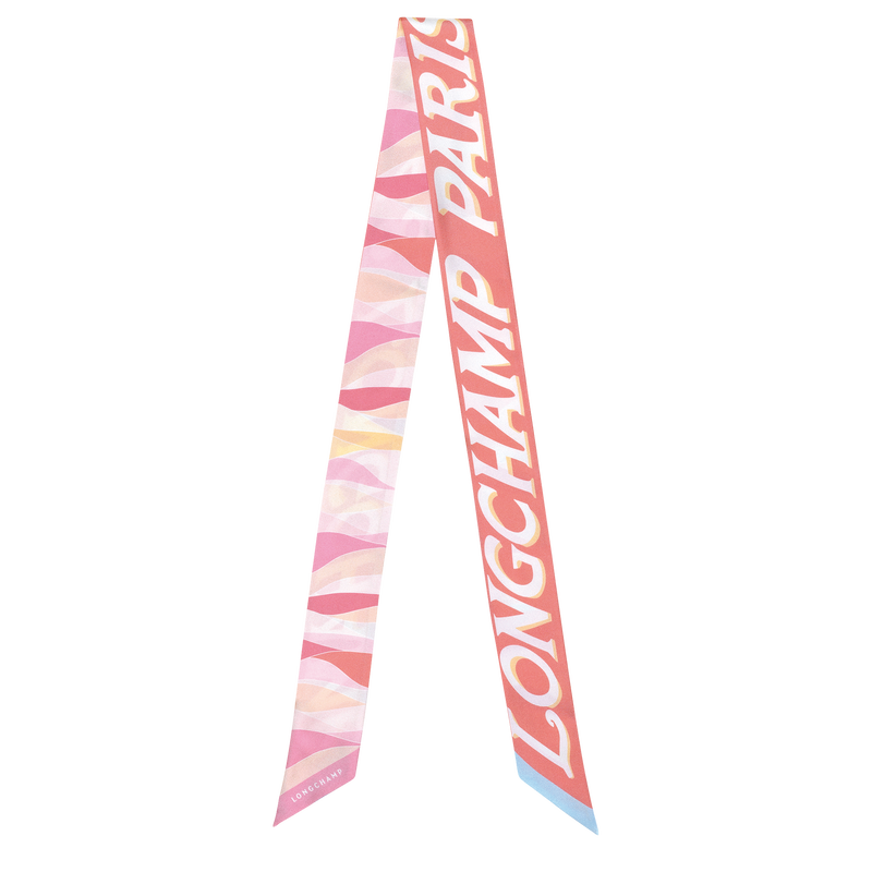 En Pleine Vague（浪尖起舞） 细丝带 , 日落色 - 真丝  - 查看 1 2