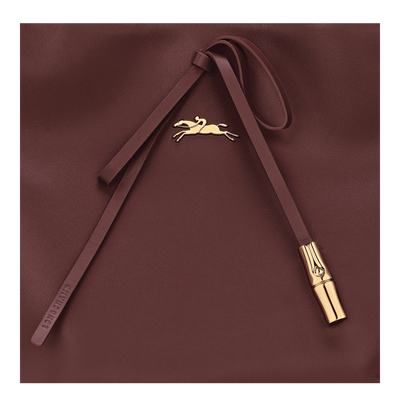 Le Roseau 手提包 S, 勃艮第色