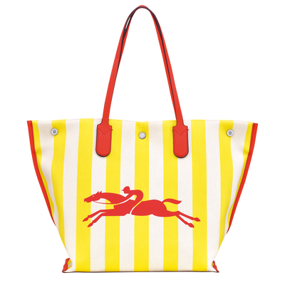 大号购物袋, Yellow/White
