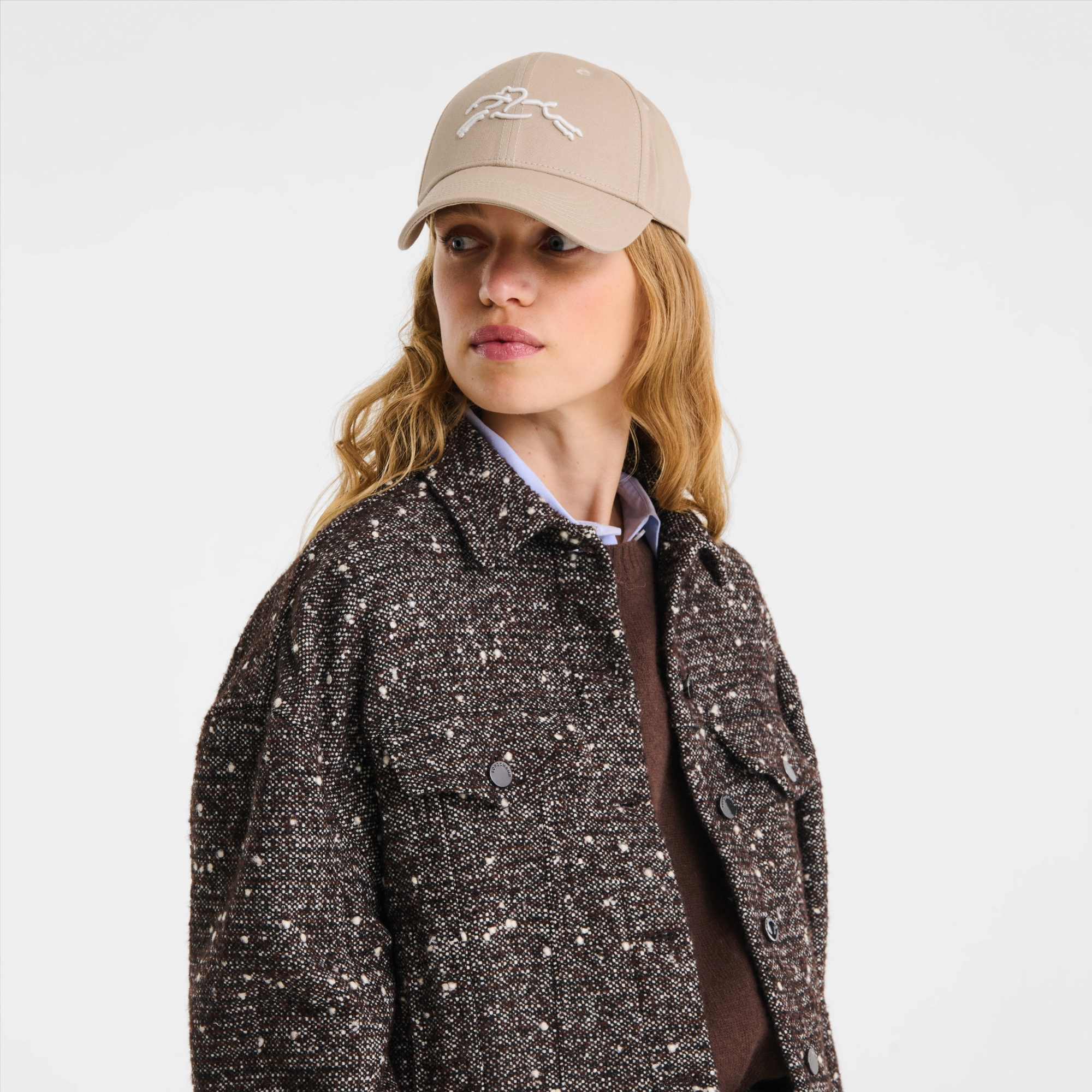 null 帽子, 米色